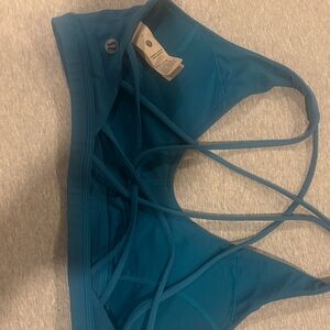 lululemon athletica Blue Strappy Sports Bra